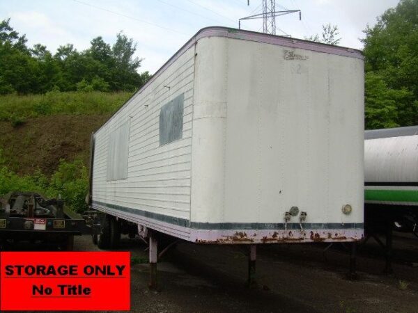 Brown 40' Storage Trailer